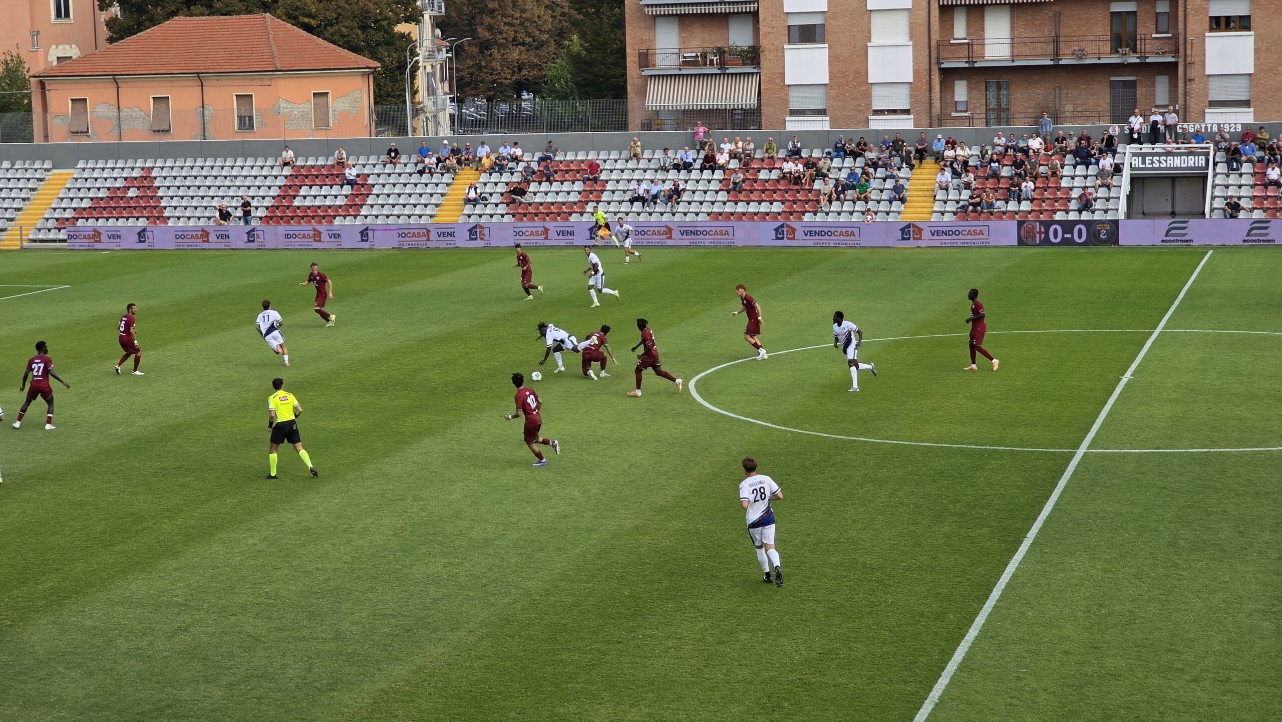 Alessandria-Imperia: le interviste a D’Onofrio e Lerda nel post partita